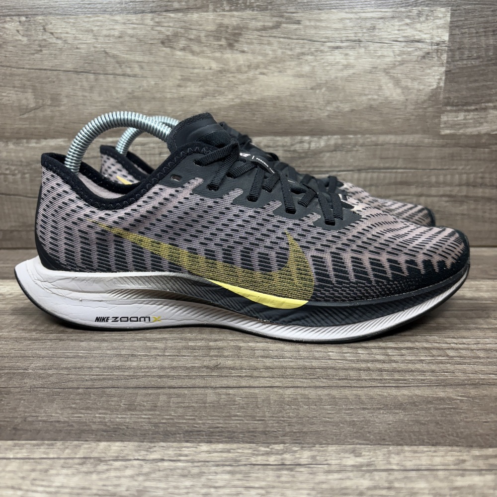 Nike Pegasus Turbo 2 Purple Black Womens US Size 9 EUR 40.5 Running Shoes